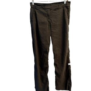 Eileen Fisher 12 Tall Viscose Gray Pant Relaxed Fit Great Condition